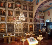 Внутреннее убранство Рижской церкви св. Архангела Михаила